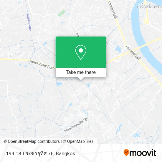 199 18 ประชาอุทิศ 76 map