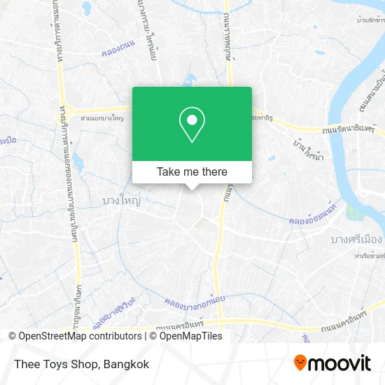 Thee Toys Shop map