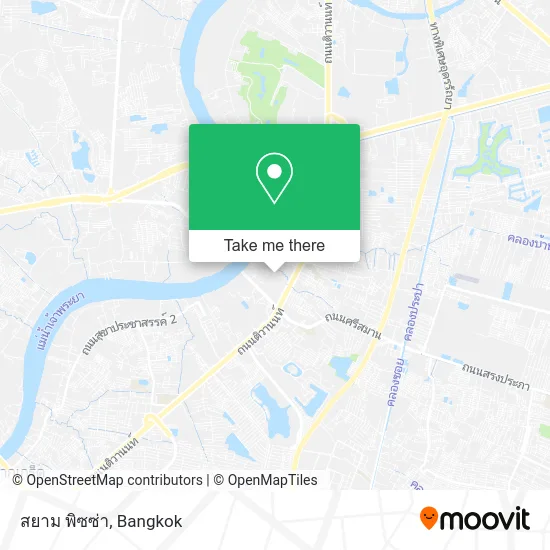 สยาม พิซซ่า map