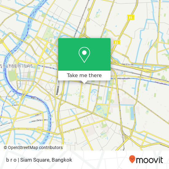 b r o | Siam Square map