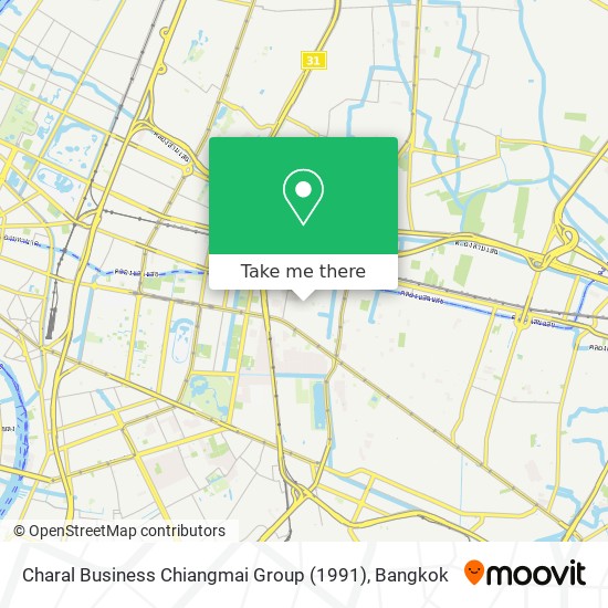 Charal Business Chiangmai Group (1991) map