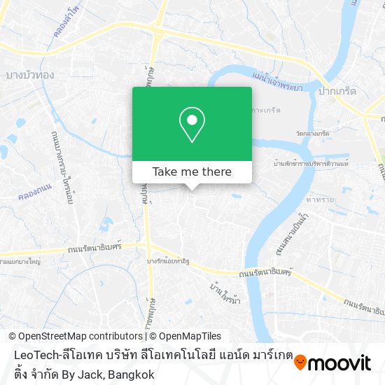 LeoTech-ลีโอเทค บริษัท ลีโอเทคโนโลยี แอน์ด มาร์เกตติ้ง จำกัด By Jack map