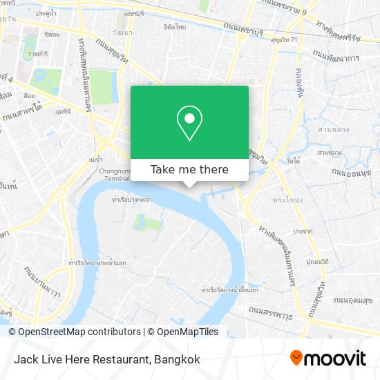 Jack Live Here Restaurant map