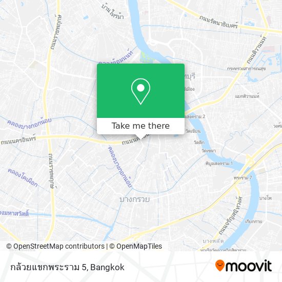 กล้วยแขกพระราม 5 map