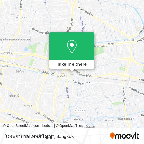 โรงพยาบาลแพทย์ปัญญา map