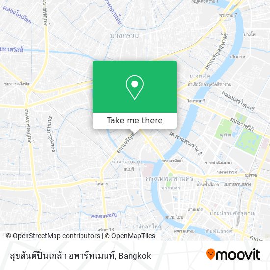 สุขสันต์ปิ่นเกล้า อพาร์ทเมนท์ map