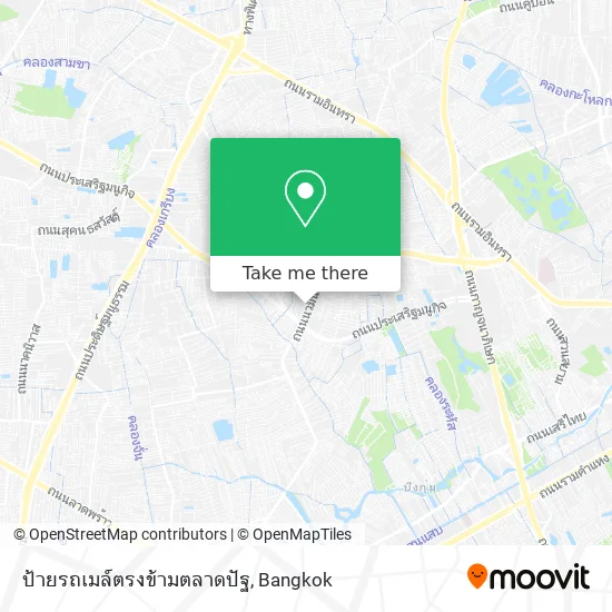 ป้ายรถเมล์ตรงข้ามตลาดปัฐ map