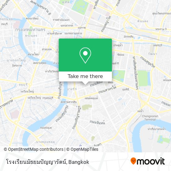 โรงเรียนมัธยมปัญญารัตน์ map