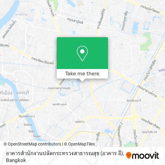 อาคารสำนักงานปลัดกระทรวงสาธารณสุข (อาคาร อี) map