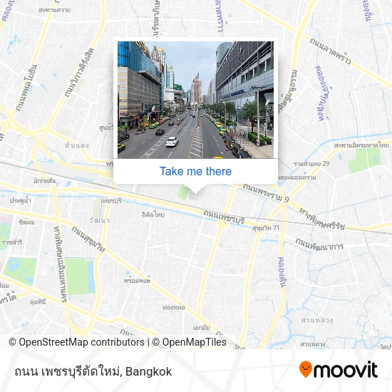 ถนน เพชรบุรีตัดใหม่ map