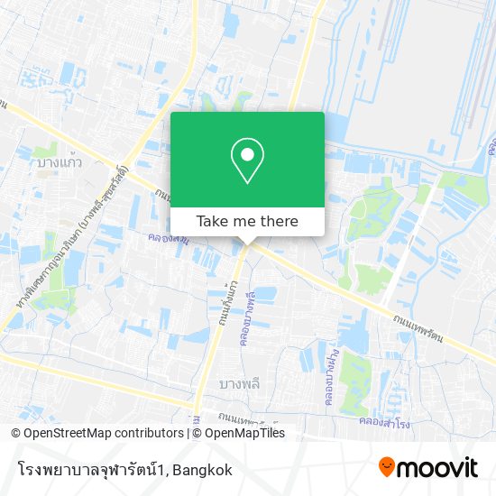 โรงพยาบาลจุฬารัตน์1 map