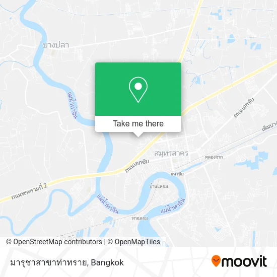 มารุชาสาขาท่าทราย map