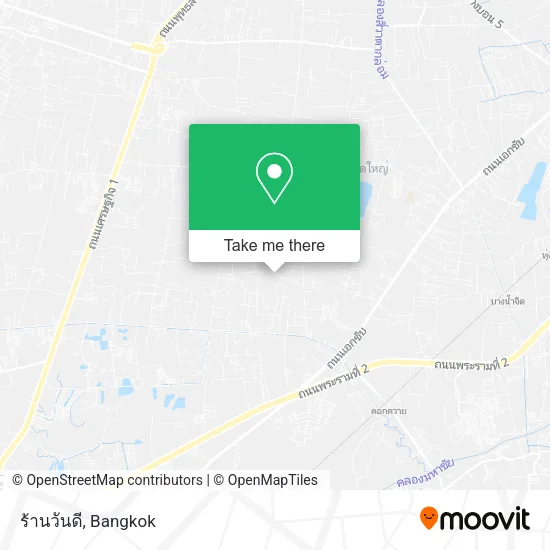 ร้านวันดี map