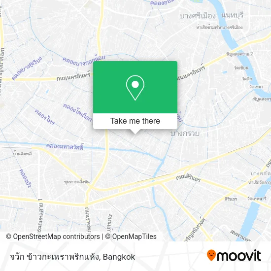 จวัก ข้าวกะเพราพริกแห้ง map