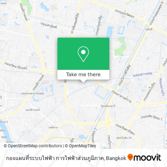 กองแผนที่ระบบไฟฟ้า การไฟฟ้าส่วนภูมิภาค map