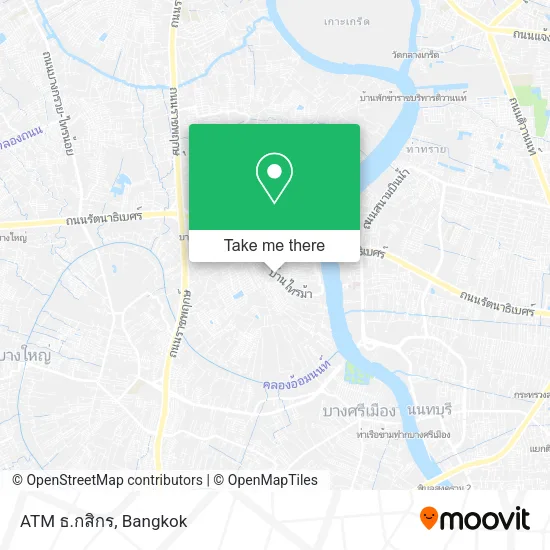 ATM ธ.กสิกร map