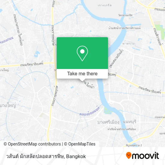 วสันต์ ผักสลัดปลอดสารพิษ map