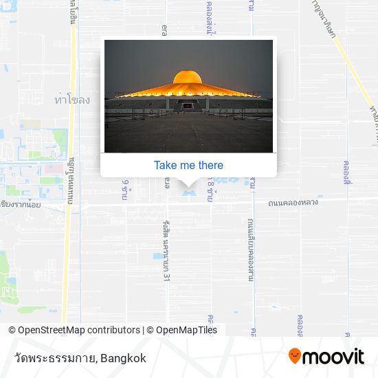 วัดพระธรรมกาย map