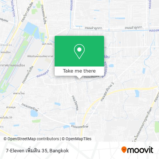 7-Eleven  เพิ่มสิน 35 map