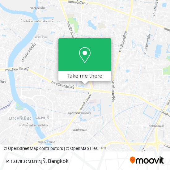 ศาลแขวงนนทบุรี map