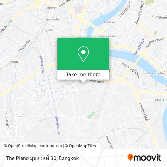 The Pleno สุขสวัสดิ์ 30 map