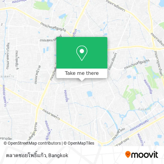 ตลาดซอยโพธิ์แก้ว map