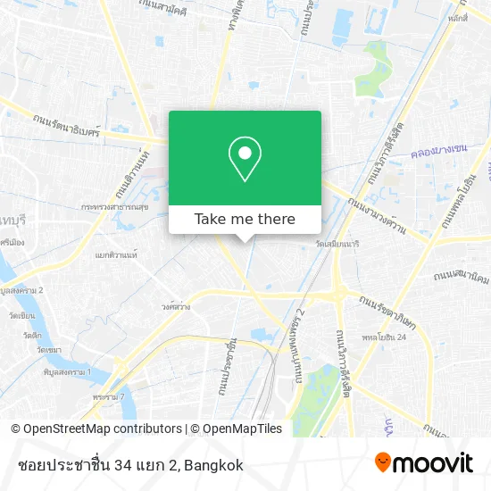 ซอยประชาชื่น 34 แยก 2 map