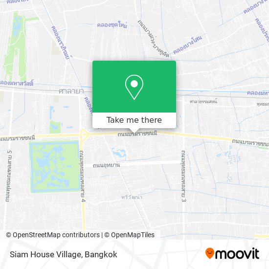 Siam House Village map