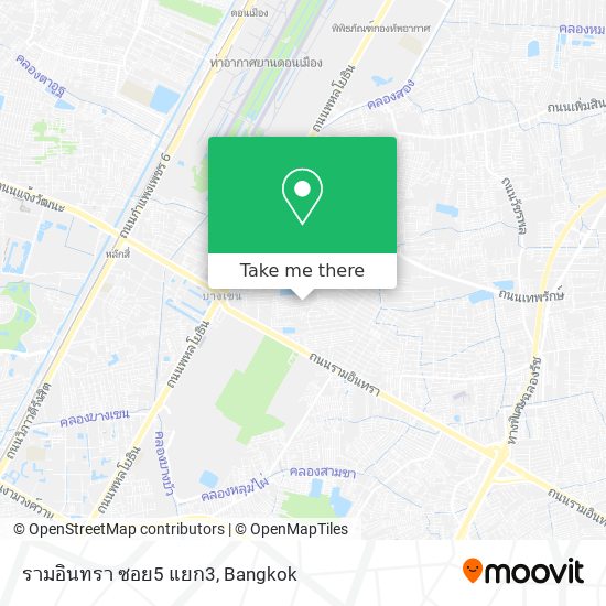 รามอินทรา ซอย5 แยก3 map