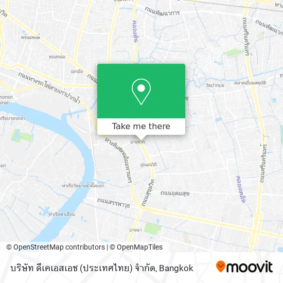 บริษัท ดีเคเอสเอช (ประเทศไทย) จำกัด map