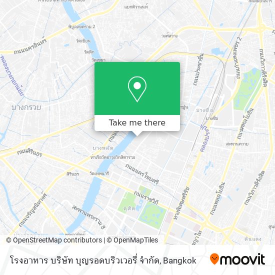 โรงอาหาร บริษัท บุญรอดบริวเวอรี่ จำกัด map