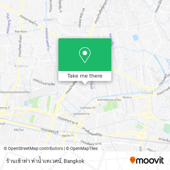 ร้านเข้าท่า ท่าน้ำเทเวศน์ map
