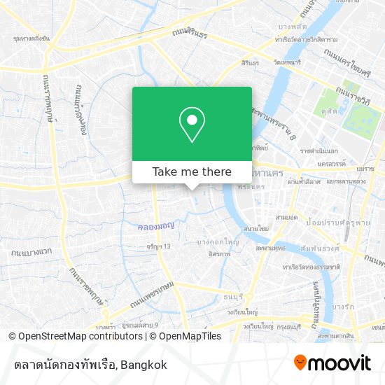 ตลาดนัดกองทัพเรือ map