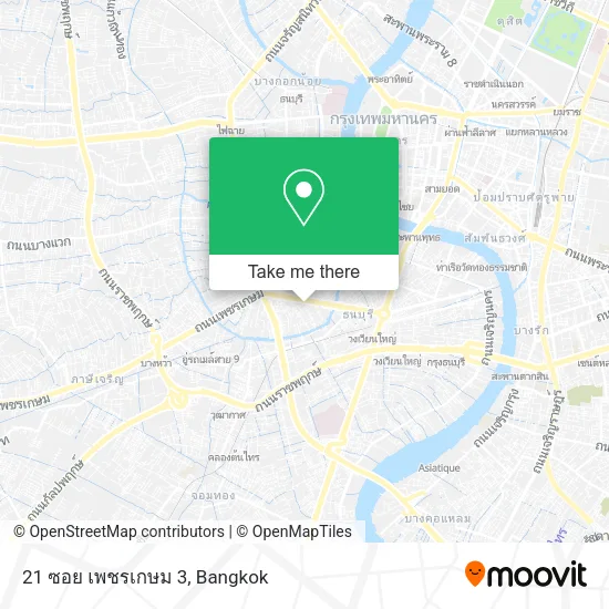 21 ซอย เพชรเกษม 3 map