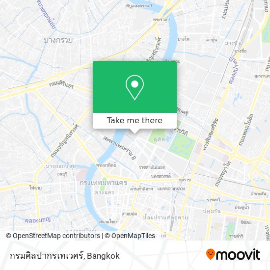 กรมศิลปากรเทเวศร์ map