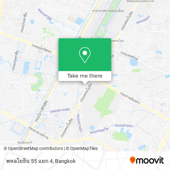 พหลโยธิน 55 แยก 4 map