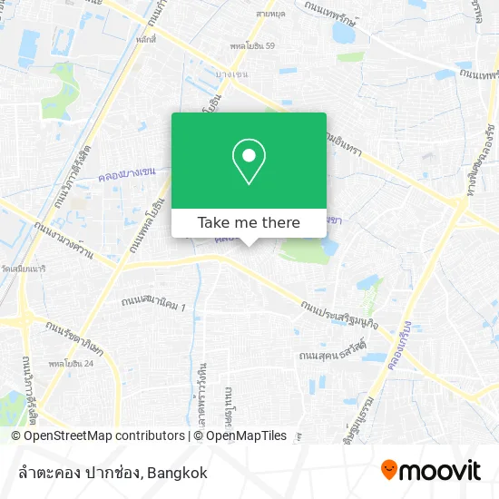 ลำตะคอง ปากช่อง map