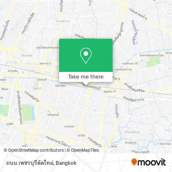 ถนน เพชรบุรีตัดใหม่ map