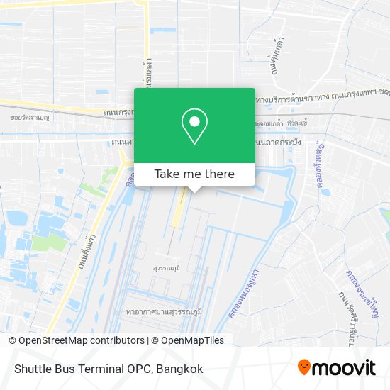 Shuttle Bus Terminal OPC map