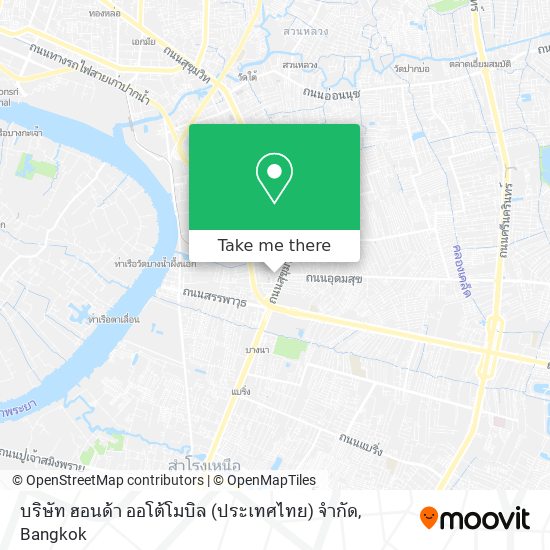 บริษัท ฮอนด้า ออโต้โมบิล (ประเทศไทย) จำกัด map