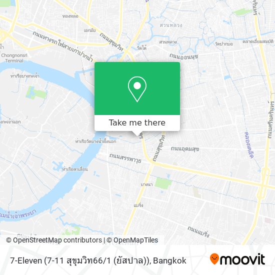 7-Eleven (7-11 สุขุมวิท66 / 1 (ยัสปาล)) map