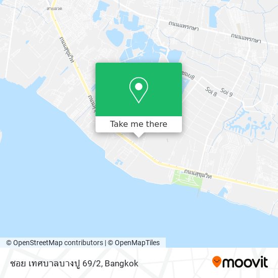 ซอย เทศบาลบางปู 69/2 map