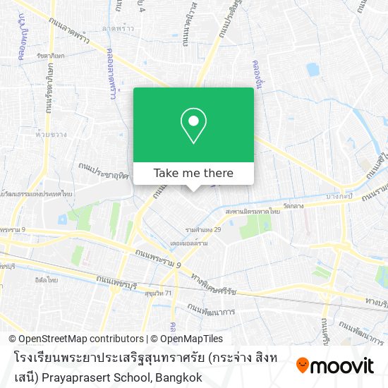 โรงเรียนพระยาประเสริฐสุนทราศรัย (กระจ่าง สิงหเสนี) Prayaprasert School map