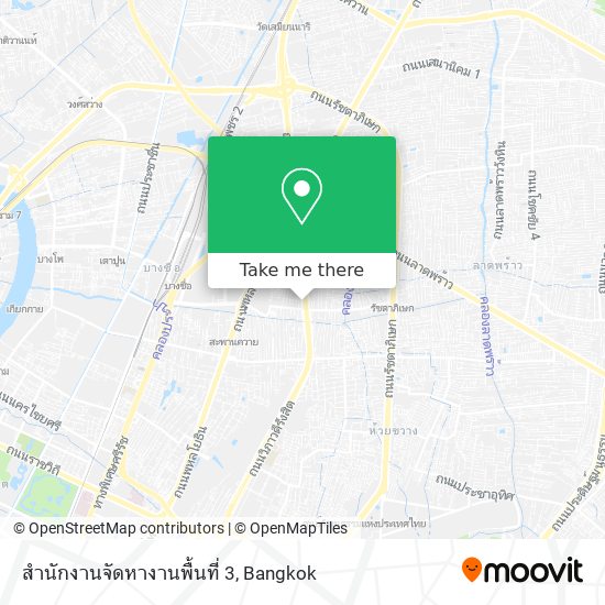 สำนักงานจัดหางานพื้นที่ 3 map