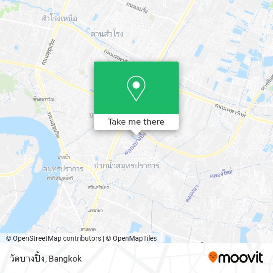 วัดบางปิ้ง map
