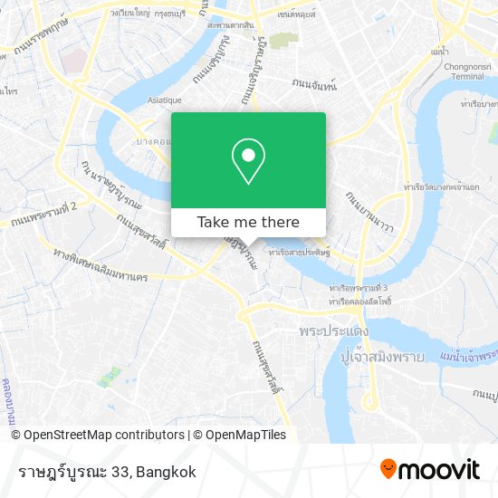 ราษฎร์บูรณะ 33 map