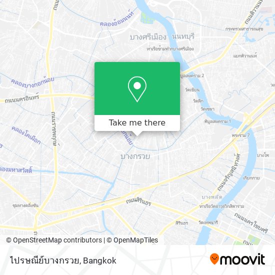 ไปรษณีย์บางกรวย map