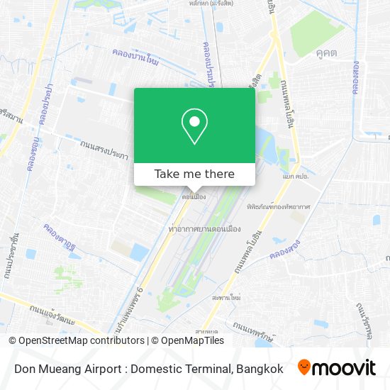 Don Mueang Airport : Domestic Terminal map