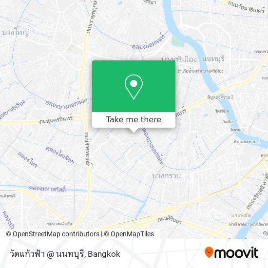 วัดแก้วฟ้า @ นนทบุรี map