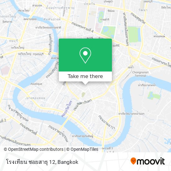 โรงเทียน ซอยสาธุ 12 map